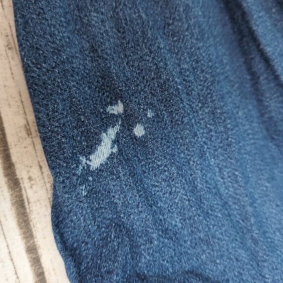 Disney Store Denim Button-Up Shirt Blue Cotton Vintage Embroidered – Men’s L - Picture 5 of 10